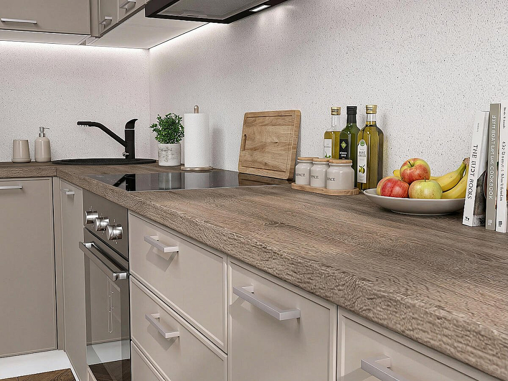 Квадро-03 Дуб Вотан/Кашемир