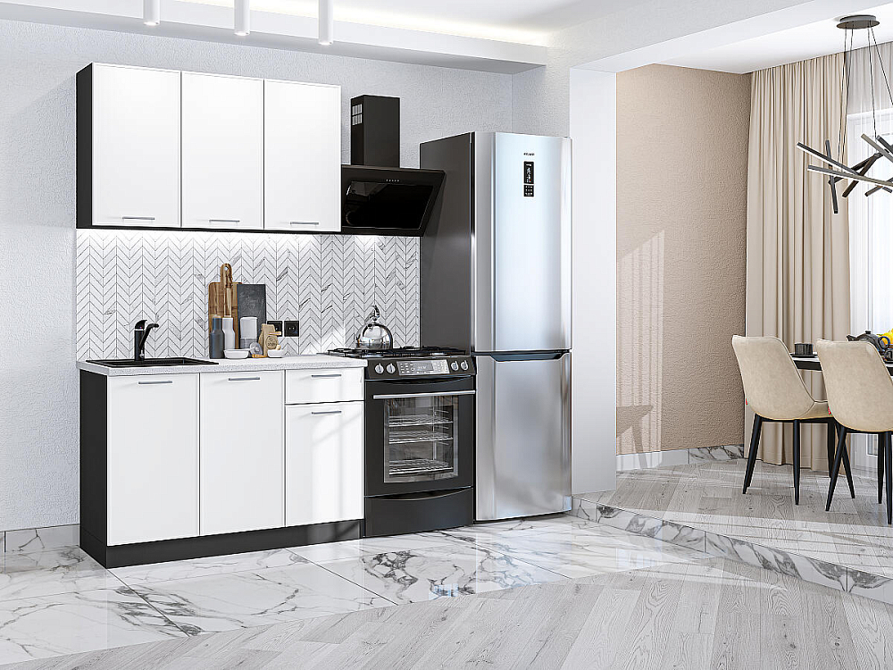 Квадро-03 graphite/Белый